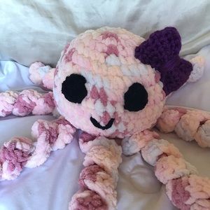 Large octopus stuffed animal